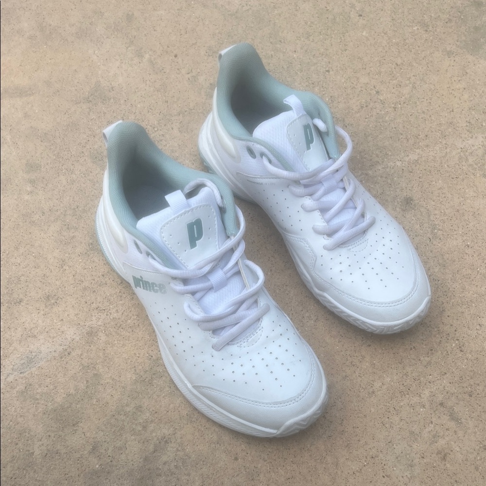 Prince Advantae Lite 3 White Light Blue Pickleball Tennis Sneakers Womens Size 8